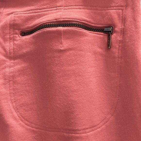 The Wave Sports Cropped Pink Sweatpants with Working Drawstring Size small. - Picture 3 of 7